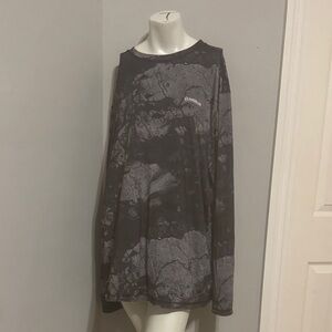 Magellan Real Tree wave Black and Gray dri weeve long sleeve xl